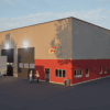 Vue 3D de l'atelier poids lourds de Contignon