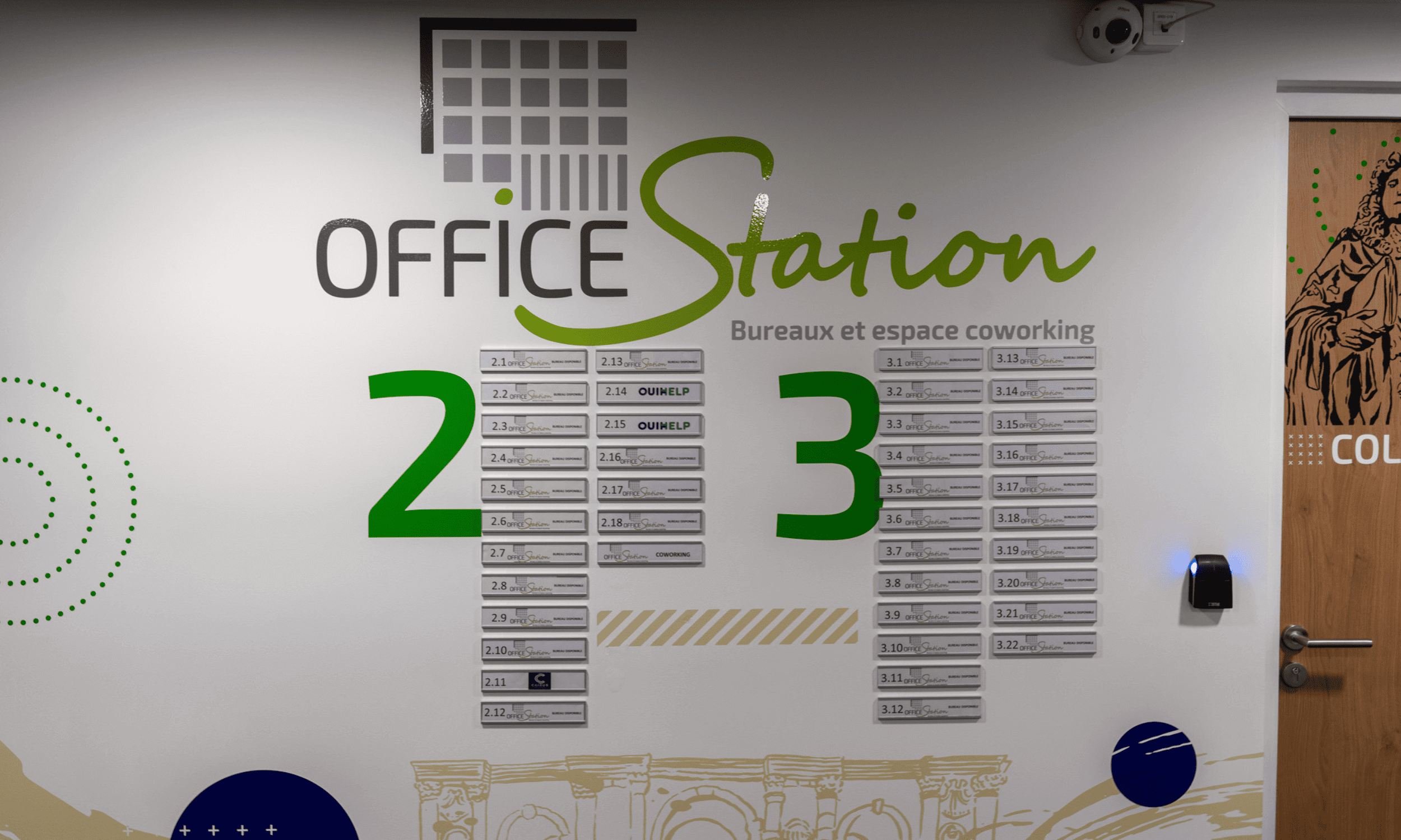Conception et réalisation d'Office Station par Pingat