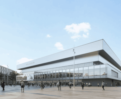 Vue 3D de l'Arena de Reims