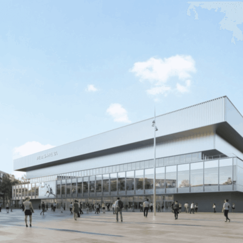 Vue 3D de l'Arena de Reims