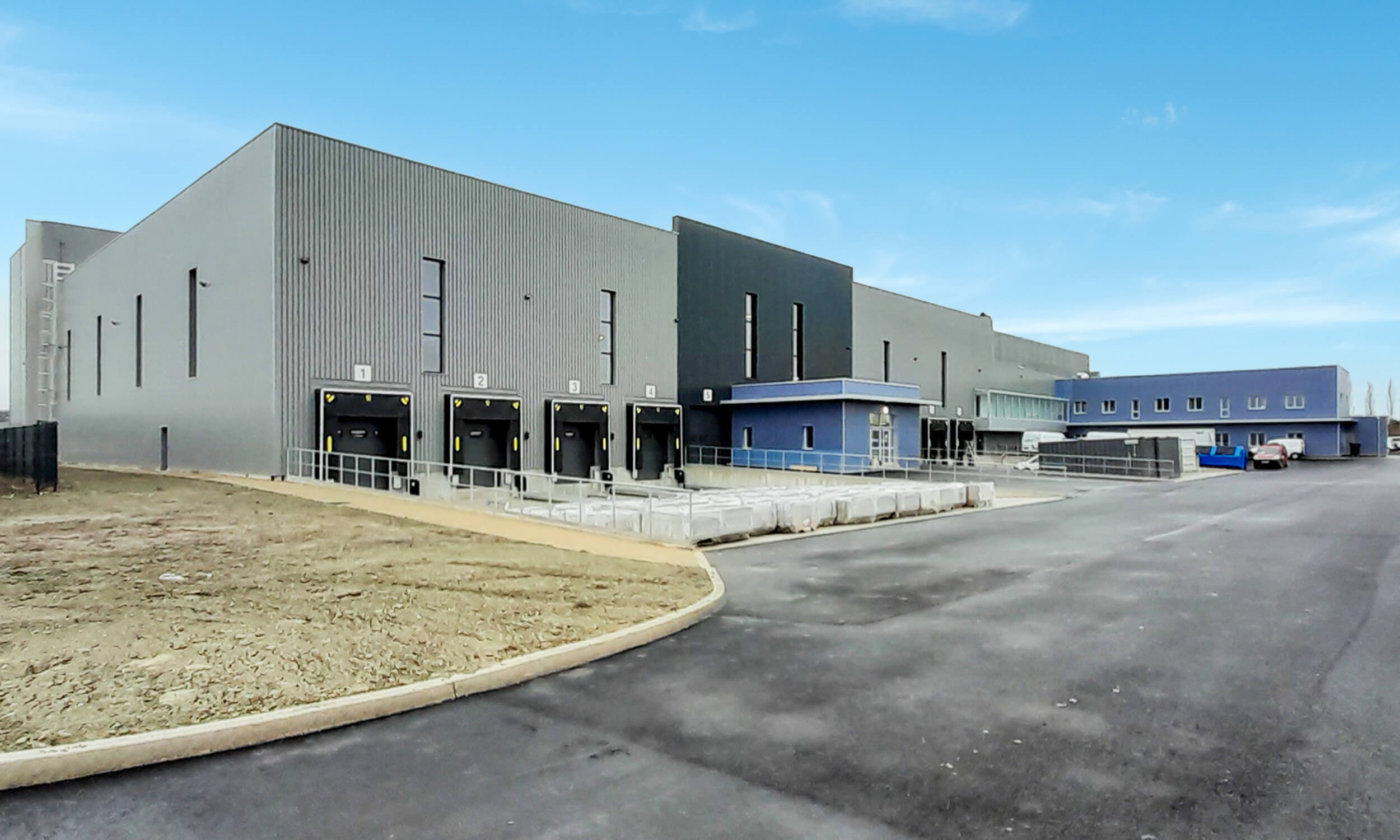 construction d'une usine de stérilisation par rayon x