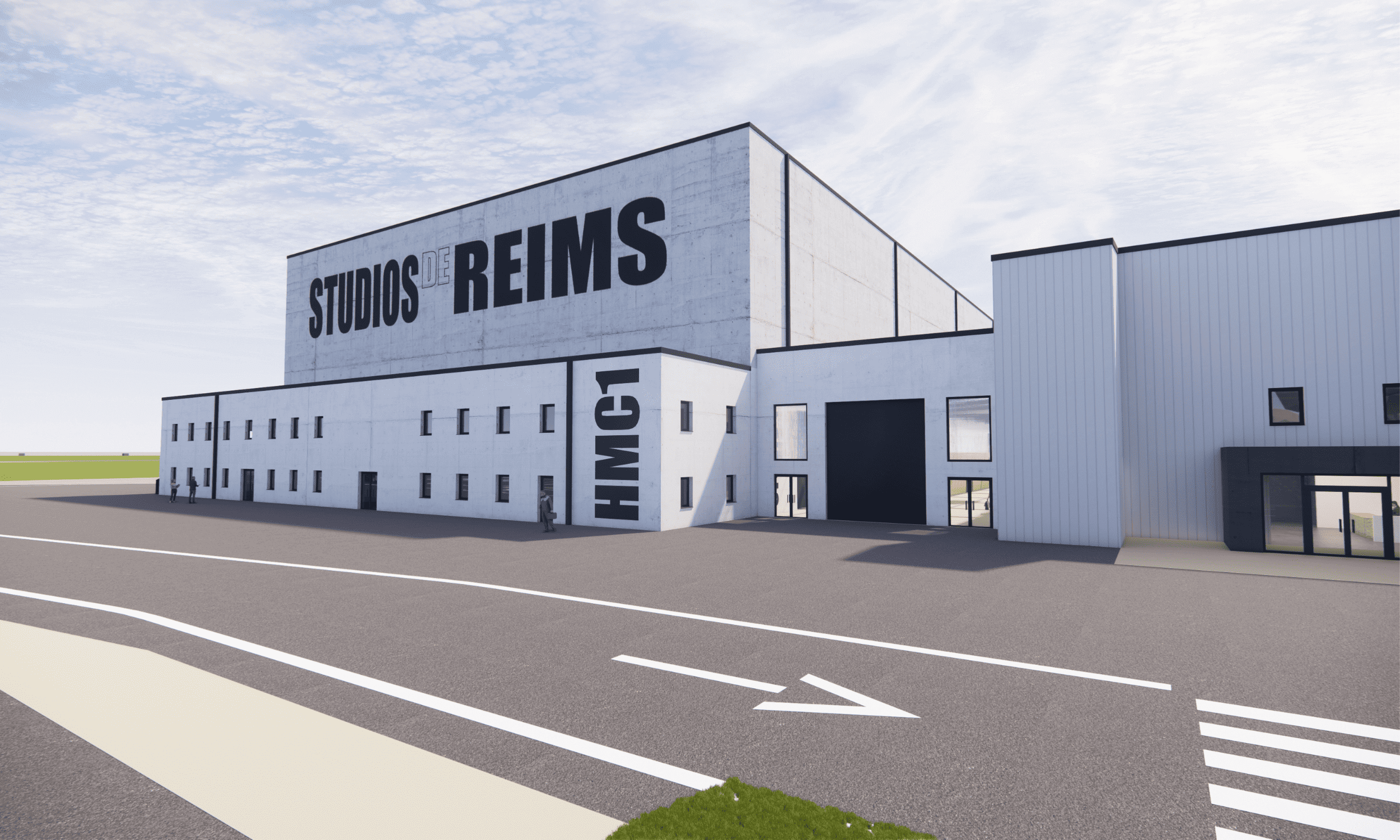 Vue 3D studios de Reims
